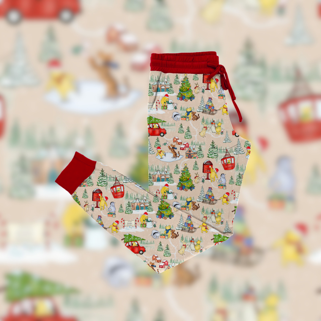 100 ACRE CHRISTMAS WOMENS JOGGERS