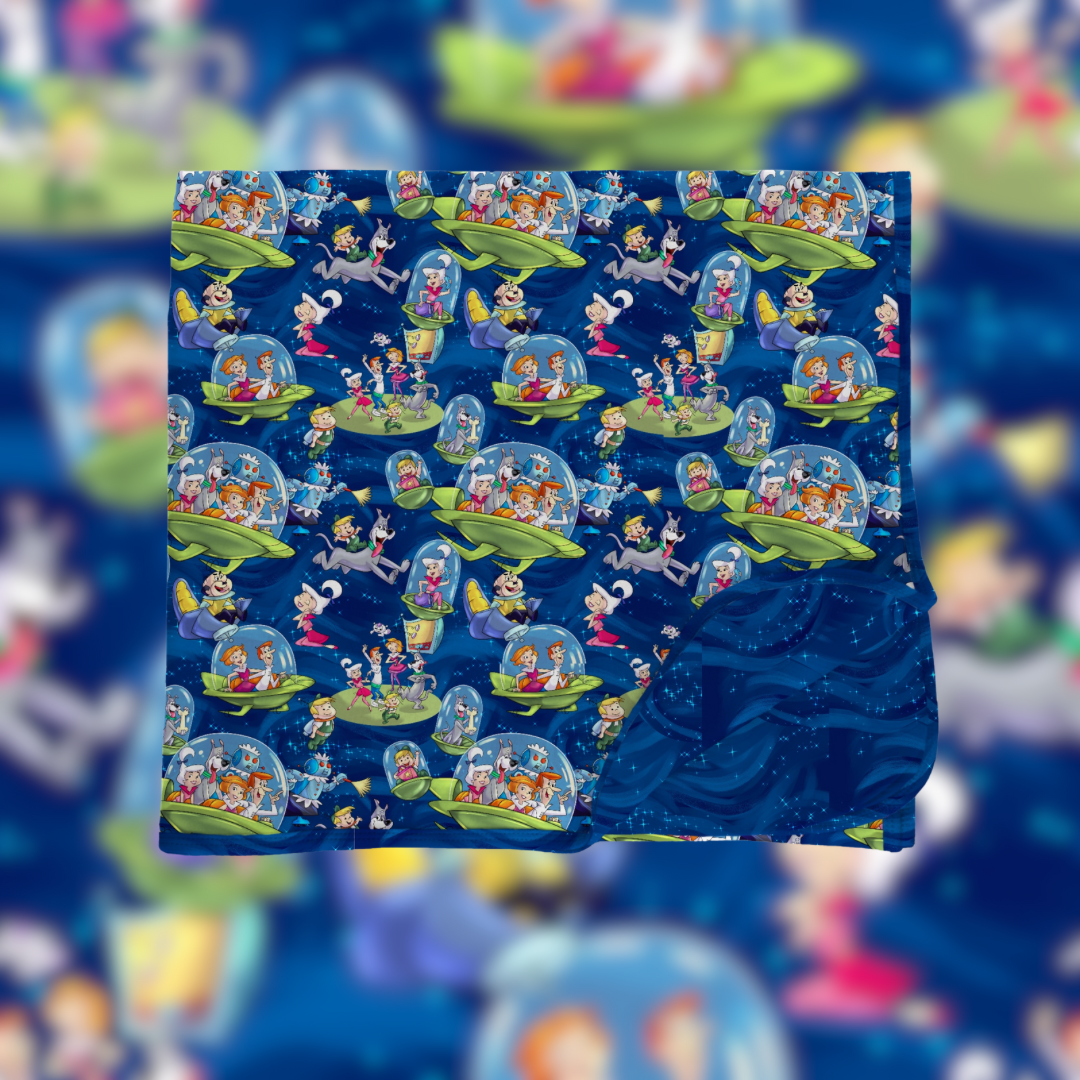 ORBIT CITY 60X60 DOUBLE-LAYER BLANKET
