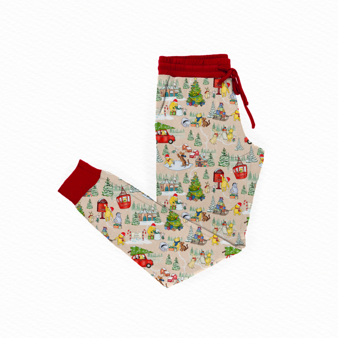 100 ACRE CHRISTMAS WOMENS JOGGERS