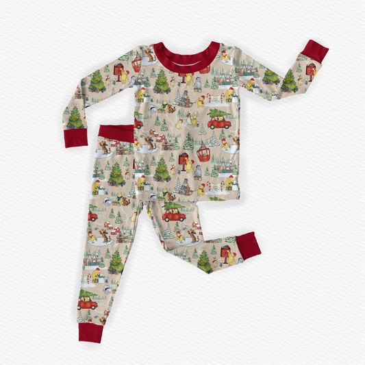 100 ACRE CHRISTMAS LONG SLEEVE & PANTS