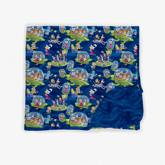 ORBIT CITY 60X60 DOUBLE-LAYER BLANKET