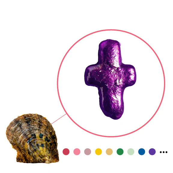 MINI CROSS SHAPPED PEARL
