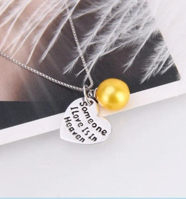 SOMEONE I LOVE PEARL PENDANT