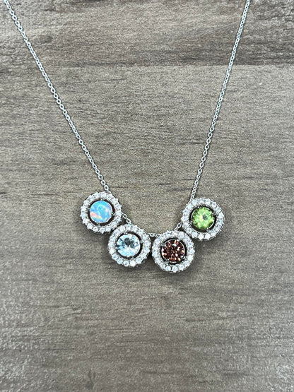 CUSTOM BIRTHSTONE PENDANT