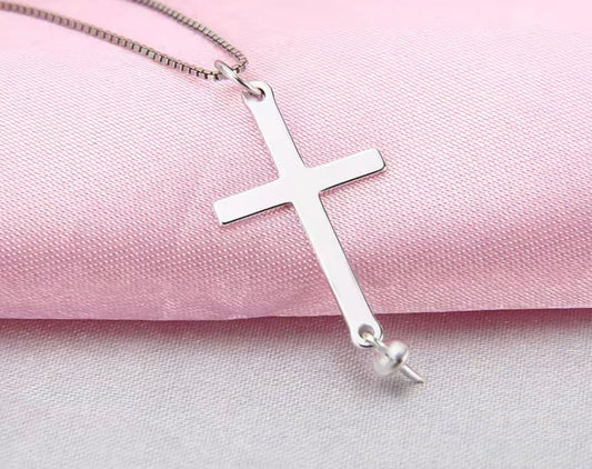 SIMPLE CROSS NECKLACE