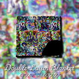 THIS IS HALLOWEEN 60x60 DOUBLE-LAYER BLANKET