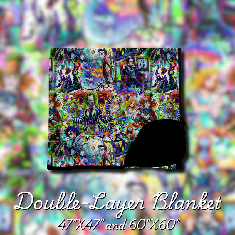 THIS IS HALLOWEEN 60x60 DOUBLE-LAYER BLANKET