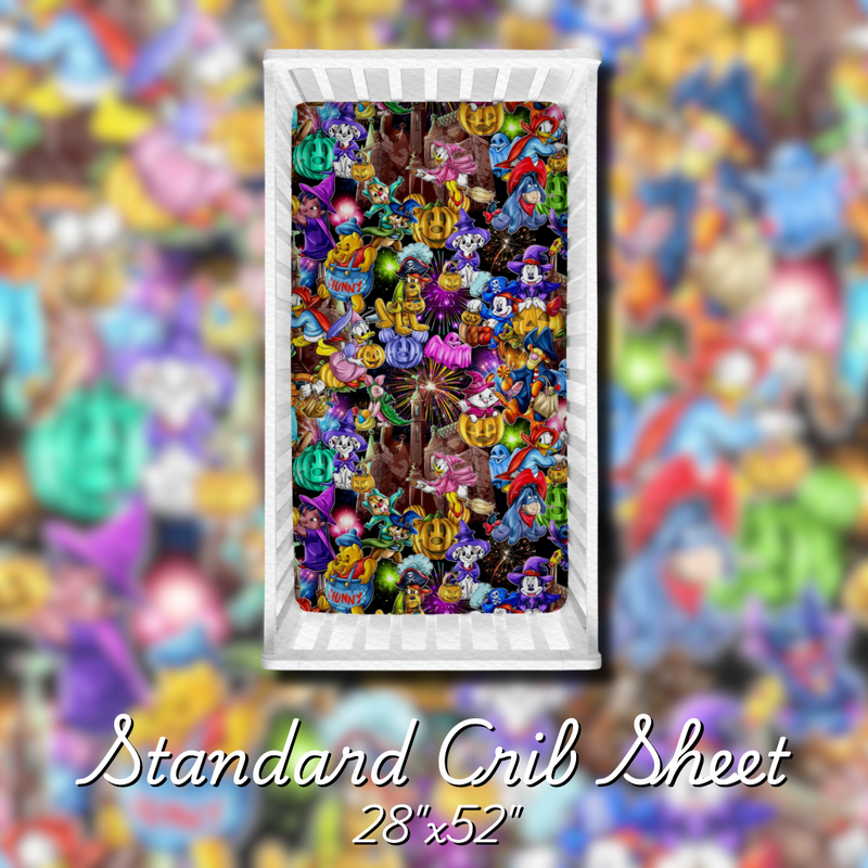BOO CREW STANDARD CRIB SHEET
