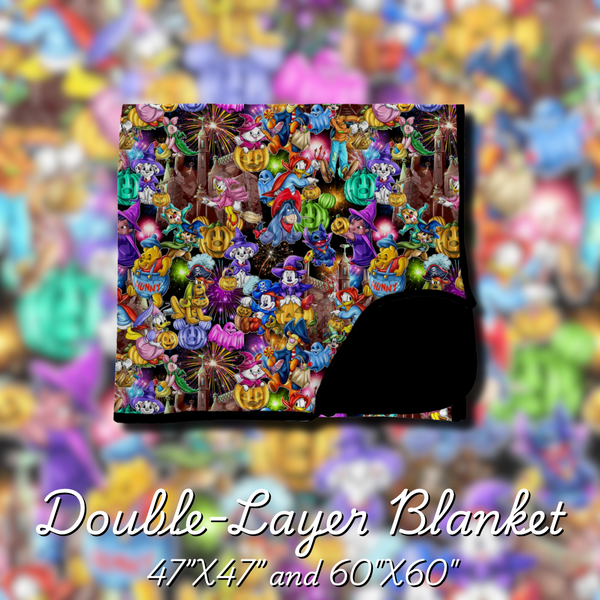 BOO CREW 60x60 DOUBLE-LAYER BLANKET