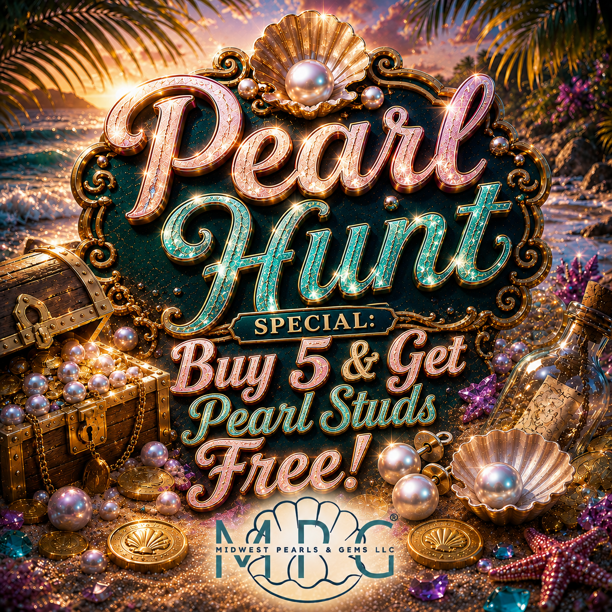 PH SPECIAL: BUY 5 GET PEARL STUDS FREE