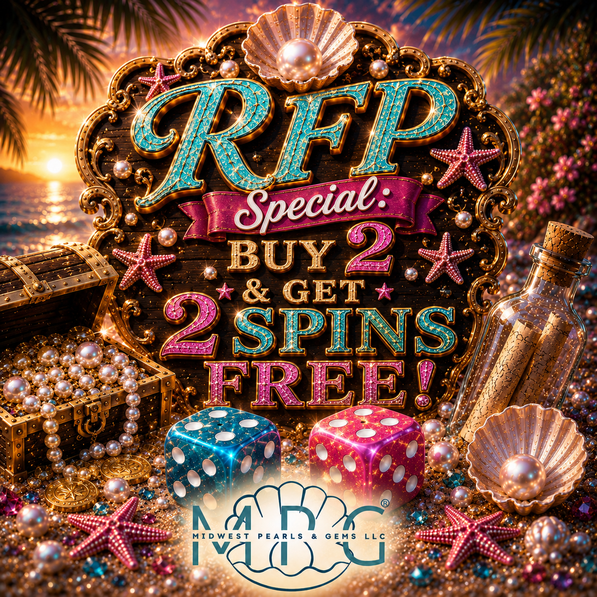 RFP SPECIAL: BUY 2 GET 2 SPINS FREE