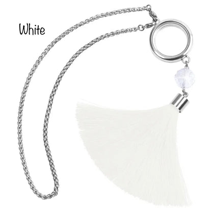 CAR LOCKET WITH TASSEL