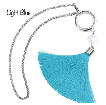 CAR LOCKET WITH TASSEL