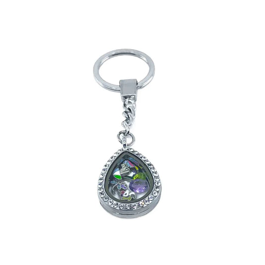 TEARDROP KEYCHAIN LOCKET