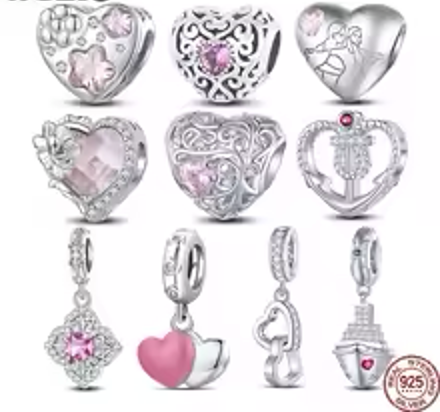 VALENTINE THEME CHARMS *MYSTERY*